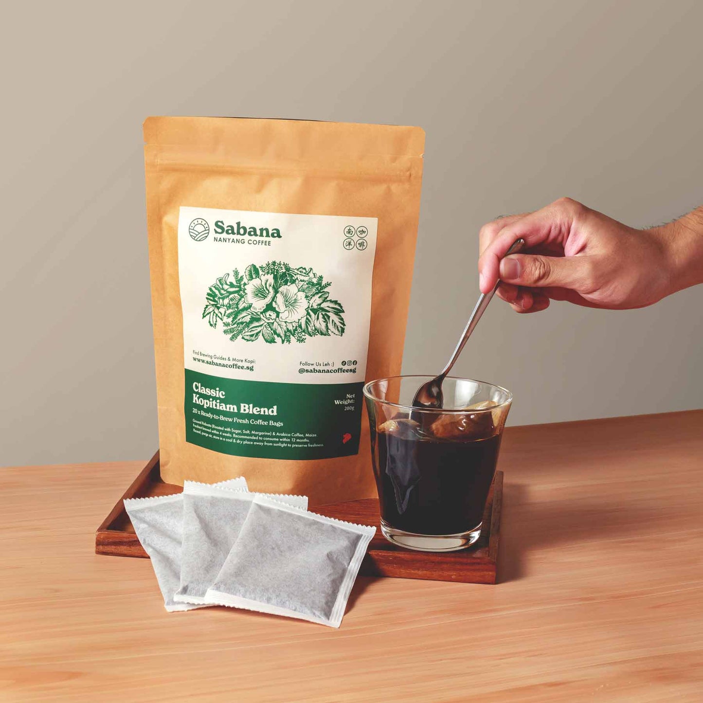 Classic Kopitiam Fresh Nanyang Coffee Bags