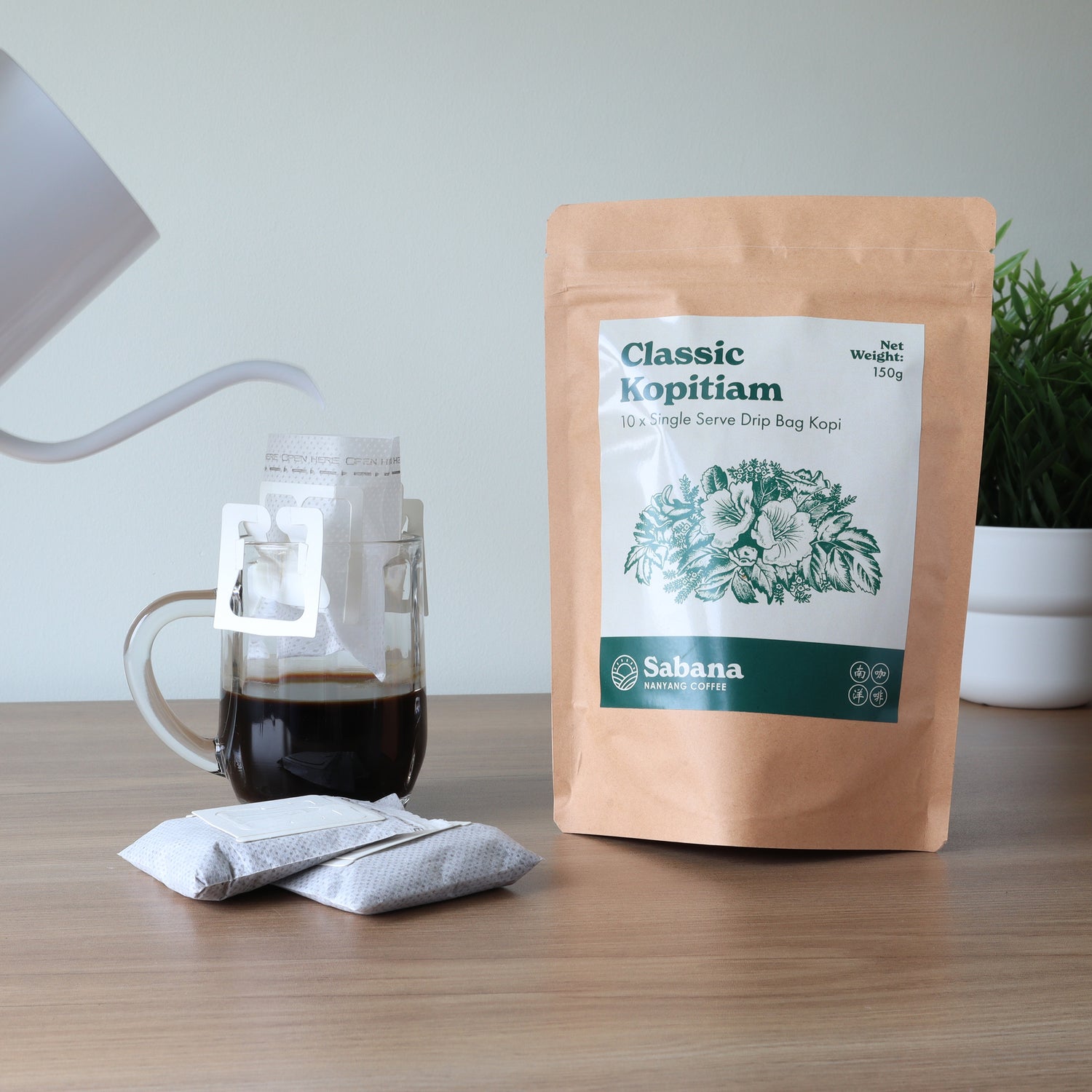 Single Serve Drip Bag Coffee