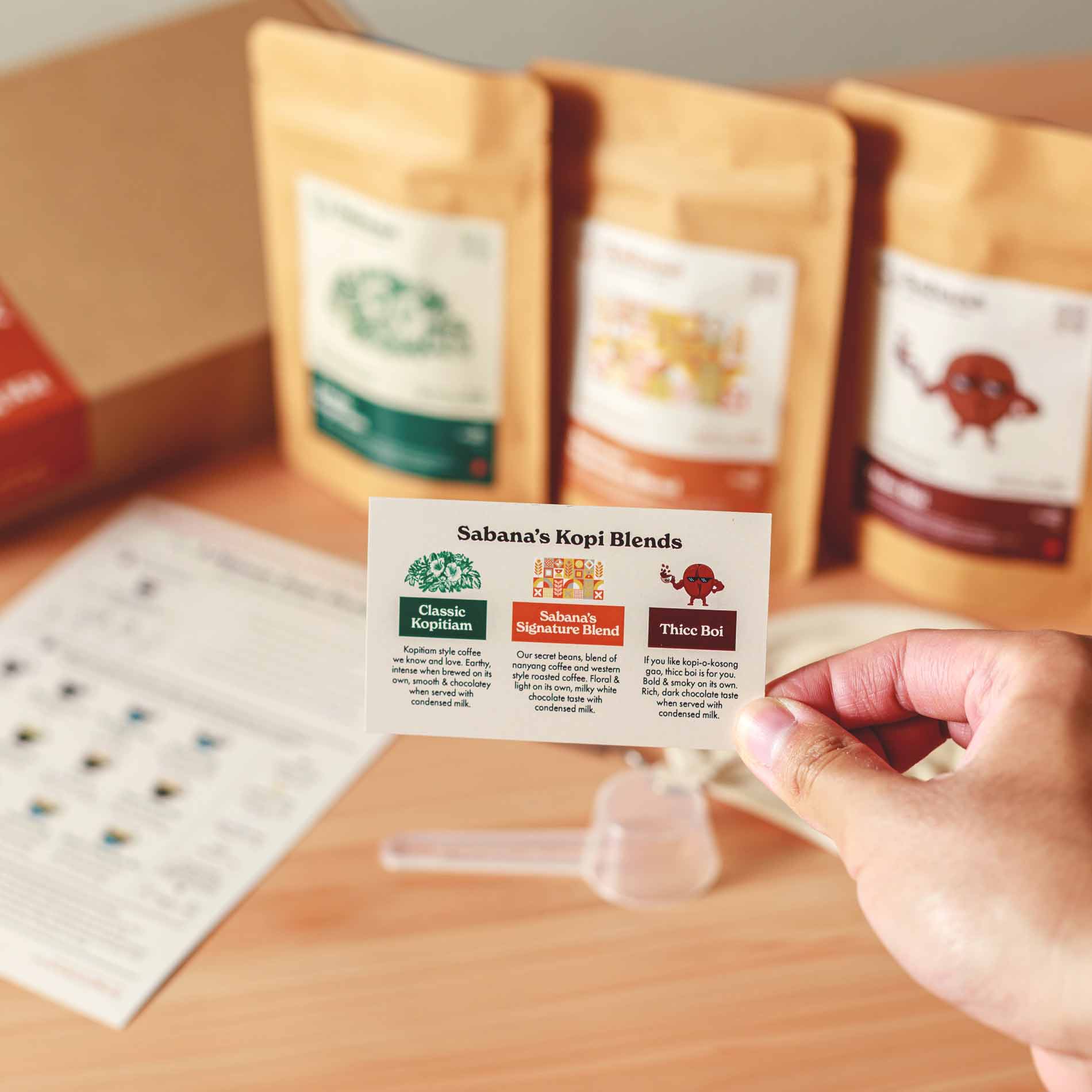 Kopi Tasting Kit – Sabana Nanyang Coffee